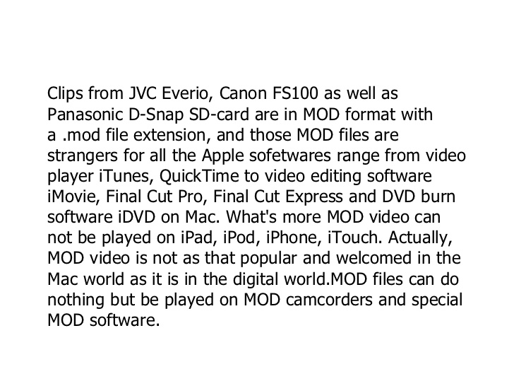 Jvc everio software for mac os x 10 13 download