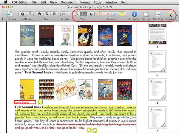 Free pdf editor for mac os x lion